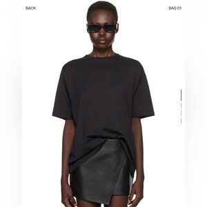 The Frankie shop black t shirt